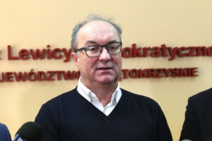 Konferencja SLD. Na zdjęciu: Włodzimierz Czarzasty / Marzena Mąkosa / Radio Kielce