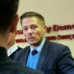 Konferencja SLD. Na zdjęciu: Marcin Chłodnicki / Marzena Mąkosa / Radio Kielce