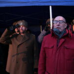 Narodowy Dzień Pamięci "Żołnierzy Wyklętych". Na zdjęciu: płk Paweł Chabielski i Andrzej Sygut - wiceprezydent Kielc / Marzena Mąkosa / Radio Kielce