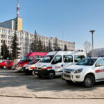 Akcja honorowego oddawania krwi pod hasłem "spoKREWnieni służbą" w Świętokrzyskim Urzędzie Wojewódzkim / Marzena Mąkosa / Radio Kielce