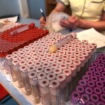 Akcja honorowego oddawania krwi pod hasłem "spoKREWnieni służbą" w Świętokrzyskim Urzędzie Wojewódzkim / Marzena Mąkosa / Radio Kielce