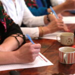 "Dyktando Gwarowe" zorganizowane przez Stowarzyszenie Przyjaciół Św. Katarzyny i Doliny Wilkowskiej oraz Urząd Miasta i Gminy Bodzentyn. / Marzena Mąkosa / Radio Kielce