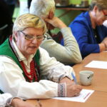 "Dyktando Gwarowe" zorganizowane przez Stowarzyszenie Przyjaciół Św. Katarzyny i Doliny Wilkowskiej oraz Urząd Miasta i Gminy Bodzentyn. / Marzena Mąkosa / Radio Kielce