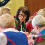 "Dyktando Gwarowe" zorganizowane przez Stowarzyszenie Przyjaciół Św. Katarzyny i Doliny Wilkowskiej oraz Urząd Miasta i Gminy Bodzentyn. / Marzena Mąkosa / Radio Kielce