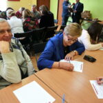 "Dyktando Gwarowe" zorganizowane przez Stowarzyszenie Przyjaciół Św. Katarzyny i Doliny Wilkowskiej oraz Urząd Miasta i Gminy Bodzentyn. / Marzena Mąkosa / Radio Kielce