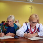 "Dyktando Gwarowe" zorganizowane przez Stowarzyszenie Przyjaciół Św. Katarzyny i Doliny Wilkowskiej oraz Urząd Miasta i Gminy Bodzentyn. / Marzena Mąkosa / Radio Kielce