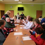 "Dyktando Gwarowe" zorganizowane przez Stowarzyszenie Przyjaciół Św. Katarzyny i Doliny Wilkowskiej oraz Urząd Miasta i Gminy Bodzentyn. / Marzena Mąkosa / Radio Kielce