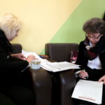 "Dyktando Gwarowe" zorganizowane przez Stowarzyszenie Przyjaciół Św. Katarzyny i Doliny Wilkowskiej oraz Urząd Miasta i Gminy Bodzentyn. / Marzena Mąkosa / Radio Kielce