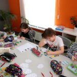 Warsztaty w klimacie wielkanocnym w szkole Studia Językowego Funky English / Marzena Mąkosa / Radio Kielce