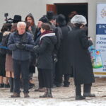 Uroczyste otwarcie ohelu (kaplicy nagrobnej) ostrowieckiego cadyka Jechiela Meira Halsztoka. Kaplicę ufndował jego wnuk, w prace związane z odszukaniem miejsca pochówku cadyka zaangażowani byli ostrowieccy archeolodzy. / Marzena Mąkosa / Radio Kielce