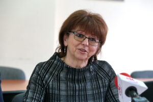 Spotkanie „Pracodawca Przyjazny Pracownikom". Na zdjęciu: Maria Szymkiewicz / Marzena Mąkosa / Radio Kielce