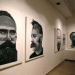 Wernisaż wystaw w BWA. Bartek Jarmoliński - portret własny jako obraz będący komunikatem w obszarze kulturowym. / Marzena Mąkosa / Radio Kielce