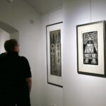 Wernisaż wystaw w BWA. Stefan Krygier - Grafiki, Rzeźby, Szkice z lat 60. i 70. XXw / Marzena Mąkosa / Radio Kielce