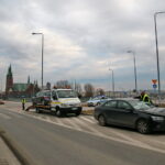 Wypadek w centrum Kielc na skrzyżowaniu ulic 1 Maja i Gosiewskiego / Marzena Mąkosa / Radio Kielce