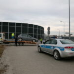 Wypadek w centrum Kielc na skrzyżowaniu ulic 1 Maja i Gosiewskiego / Marzena Mąkosa / Radio Kielce