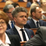 Spotkanie z Anną Zalewską - Minister Edukacji Narodowej. Inauguracja cyklu konferencji poświęconych edukacji zdrowotnej w szkole w Świętokrzyskim Urzędzie Wojewódzkim. Krzysztof Słoń - senator RP  / Marzena Mąkosa / Radio Kielce