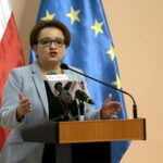 Spotkanie z Anną Zalewską - Minister Edukacji Narodowej. Inauguracja cyklu konferencji poświęconych edukacji zdrowotnej w szkole w Świętokrzyskim Urzędzie Wojewódzkim. Anna Zalewska - Minister Edukacji Narodowej / Marzena Mąkosa / Radio Kielce