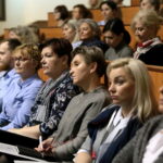 Spotkanie z Anną Zalewską - Minister Edukacji Narodowej. Inauguracja cyklu konferencji poświęconych edukacji zdrowotnej w szkole w Świętokrzyskim Urzędzie Wojewódzkim. / Marzena Mąkosa / Radio Kielce