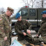 Amerykańscy żołnierze w Centrum Przygotowań do Misji Zagranicznych w Kielcach / Marzena Mąkosa / Radio Kielce