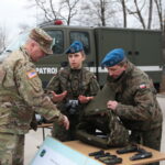 Amerykańscy żołnierze w Centrum Przygotowań do Misji Zagranicznych w Kielcach / Marzena Mąkosa / Radio Kielce