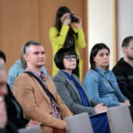 Podpisanie umowy w Centrum Geoedukacji na rozbudowę infrastruktury turystycznej na Kadzielni i Wietrzni a także budowę oczek wodnych w Ogrodzie Botanicznym. / Marzena Mąkosa / Radio Kielce