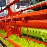 XXIV Międzynarodowe Targi Techniki Rolniczej AGROTECH. Kombajn TUCANO 440 / Marzena Mąkosa / Radio Kielce