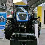 XXIV Międzynarodowe Targi Techniki Rolniczej AGROTECH. Pług obracalny PX V / Marzena Mąkosa / Radio Kielce