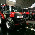 Ruszyły Targi Agrotech. CASE IH FARMALL 75A / Marzena Mąkosa / Radio Kielce