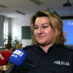 Spotkanie naczelnik prewencji Komendy Miejskiej Policji w Kielcach z seniorami. Na zdjęciu: podinsp. Aneta Litwin / Radio Kielce