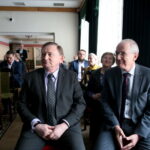 Debata "Gospodarka 2018 - perspektywa biznesu" w Pałacyku Zielińskiego. Na zdjęciu po prawej: Jeremi Mordasewicz  / Marzena Mąkosa / Radio Kielce