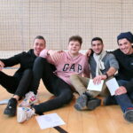 Projekt "Zachować pamięć" - młodzież z Izraela w Zespole Szkół Katolickich Diecezji Kieleckiej w Kielcach / Marzena Mąkosa / Radio Kielce