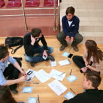 Projekt "Zachować pamięć" - młodzież z Izraela w Zespole Szkół Katolickich Diecezji Kieleckiej w Kielcach / Marzena Mąkosa / Radio Kielce