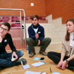 Projekt "Zachować pamięć" - młodzież z Izraela w Zespole Szkół Katolickich Diecezji Kieleckiej w Kielcach / Marzena Mąkosa / Radio Kielce