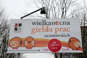 Wielkanocna giełda prac uczniowskich w kieleckim Plastyku / Marzena Mąkosa / Radio Kielce
