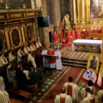 Światowe Dni Młodzieży na szczeblu diecezjalnym. Msza święta w Bazylice Katedralnej / Marzena Mąkosa / Radio Kielce