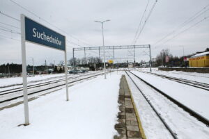 19.03.2018 Suchedniów. Dworzec PKP / Robert Felczak / Radio Kielce