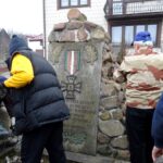 Rozbiórka pomnika w Wólce Bodzechowskiej / Emilia Sitarska / Radio Kielce