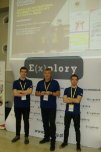 E(x)plory - największy w Polsce konkurs dla młodych naukowców. Finaliści z Połańca / Mariusz Zyngier