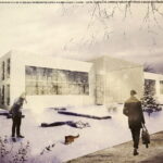 27.03.2018 Kielce. Politechnika Świętokrzyska. Wystawa najlepszych prac dyplomowych architektów. Rewitalizacja terenów kieleckiej fabryki SHL / Jarosław Kubalski / Radio Kielce