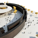 Wizualizacja kompleksu urządzeń uzdrowiskowych w Busku-Zdroju / 2pm architekci