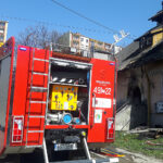 Pożar w kamienicy przy ulicy Robotniczej w Starachowicach / Marcin Nyga / PSP Starachowice