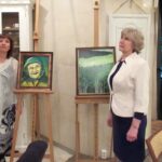 Kielce. Uroczystość 95-lecia Towarzystwa Przyjaciół Sztuk Pięknych. Na zdjęciu: Janina Kraj Raczyńska / Facebook: Towarzystwo Przyjaciół Sztuk Pięknych w Kielcach