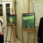 Kielce. Uroczystość 95-lecia Towarzystwa Przyjaciół Sztuk Pięknych. Na zdjęciu po prawej: Mirosław Madyś / Facebook: Towarzystwo Przyjaciół Sztuk Pięknych w Kielcach