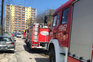 Pożar w kamienicy przy ulicy Robotniczej w Starachowicach / słuchacz