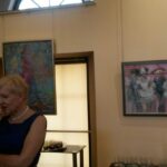 Kielce. Wernisaż wystawy prac Małgorzaty Maćkowiak w Galerii Wieża Sztuki / Katarzyna Prędotka / Radio Kielce