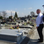 Władze Jędrzejowa uczciły pamięć osób zamordowanych na Wschodzie. Na zdjęciu: burmistrz Jędrzejowa, Marcin Piszczek / Ewa Pociejowska-Gawęda / Radio Kielce