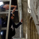 Minister Kultury i Dziedzictwa Narodowego Piotr Gliński spotkał się z mieszkańcami Wiślicy / Kamil Włosowicz / Radio Kielce