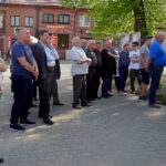 Minister Kultury i Dziedzictwa Narodowego Piotr Gliński spotkał się z mieszkańcami Wiślicy / Kamil Włosowicz / Radio Kielce