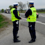 Brzegi. Akcja policji „Trzeźwy autobus” (23.04.2018) / Ewa Pociejowska-Gawęda / Radio Kielce