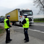 Brzegi. Akcja policji „Trzeźwy autobus” (23.04.2018) / Ewa Pociejowska-Gawęda / Radio Kielce